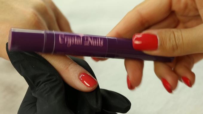 Official One Step CrystaLac gel polish application technique