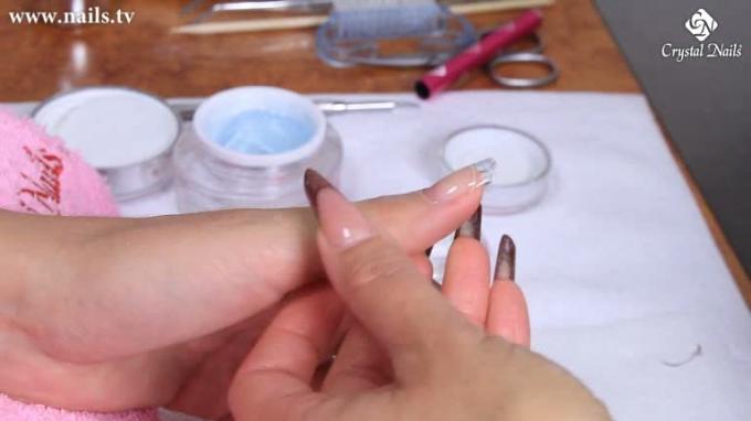Basic Technique - Sculpting gel nail