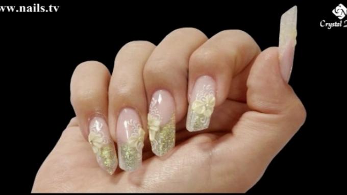Basics - 3D acrylic nail design